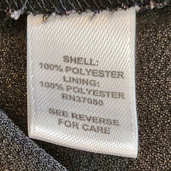 Cato Black Top Open Front Sheer Blouse with Bell Sleeves Women's Plus Size 26/28 - Picture 6 of 6